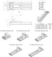 LED светильник SVT-ARH-Direct-900-77W-25-TRIO'