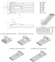 LED светильник SVT-ARH-Direct-900-77W-8-QUATTRO'